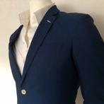 Barsoi colbert - fine stripe - sparke blue heren, Barsoi, Zo goed als nieuw, Verzenden, Maat 48/50 (M)