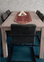 Set complete eetkamers, Ophalen of Verzenden, Nieuw, Hout, 6 tot 8 stoelen