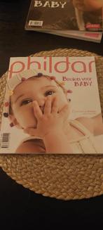 2x Phildar baby breipatroon boekjes + DMC petra o.a doopjurk, Ophalen of Verzenden, Gebruikt, Breien, Patroon of Boek