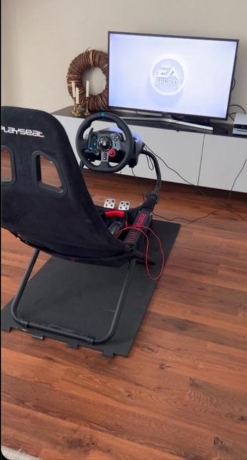 Playstation Playseat & Logitech G923 Stuur en Pedalen zgan, Spelcomputers en Games, Spelcomputers | Sony PlayStation Consoles | Accessoires
