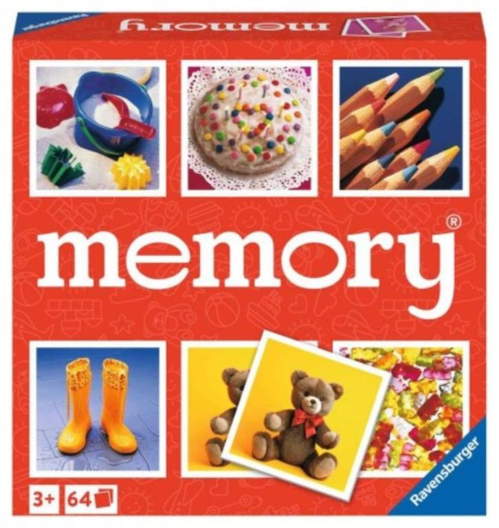 Ravensburger: Junior Memory, Hobby en Vrije tijd, Gezelschapsspellen | Overige, Nieuw, Ophalen of Verzenden