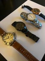Diverse herenhorloges: TW Steel, Casino, Armani, MSTR, Sieraden, Tassen en Uiterlijk, Overige merken, Leer, Staal, Verzenden