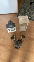 Kaars houder, Huis en Inrichting, Woonaccessoires | Kandelaars en Kaarsen, Kunststof, Overige kleuren, Ophalen of Verzenden, Zo goed als nieuw