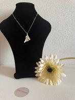 M100/Zilveren Modernist ketting Finse Stijl, Gebruikt, Verzenden, X, Zilver