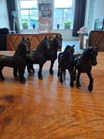 Schleich Friese Paarden - 5 stuks, Ophalen of Verzenden, Zo goed als nieuw