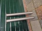 Rvs tafelpoten, Huis en Inrichting, Tafelonderdelen, Ophalen, Tafelpoot, Gebruikt, 50 tot 100 cm