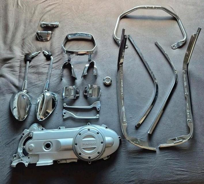 Vespa sprint onderdelen (zie beschrijving), Fietsen en Brommers, Brommeronderdelen | Scooters, Zo goed als nieuw, Vespa, Overige typen