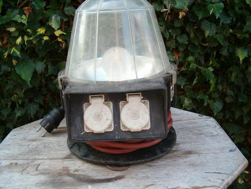 bouwlamp, Doe-het-zelf en Verbouw, Bouwverlichting, Gebruikt, Lamp met armatuur, 50 tot 200 watt, Ophalen of Verzenden