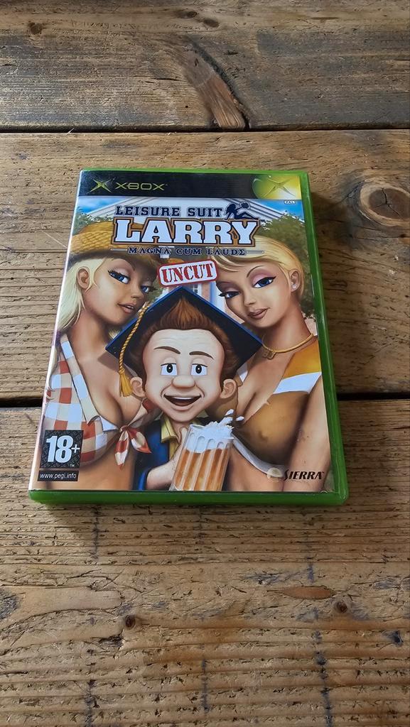 Leisure Suit Larry - Magna Cum Laude UNCUT - Xbox, Spelcomputers en Games, Games | Xbox Original, Gebruikt, Avontuur en Actie