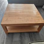 Teakhout salontafel, Ophalen, 100 tot 150 cm, 50 tot 100 cm, Zo goed als nieuw
