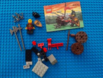 Lego 4806 Castle Axe Cart Knights Kingdom I  beschikbaar voor biedingen