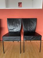 6x zwarte Montis Spica, Huis en Inrichting, Stoelen, Ophalen, Gebruikt, Zwart, Metaal