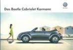 Volkswagen VW Beetle GSR, Cabrio brochure/auto folder '12-15, Boeken, Ophalen of Verzenden, Zo goed als nieuw, Volkswagen