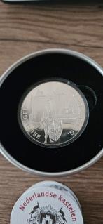 Zilveren Dukaat Kasteel LOEVESTEIN proof oplage 2000 stuks, Postzegels en Munten, Munten | Nederland, Koningin Beatrix, Zilver