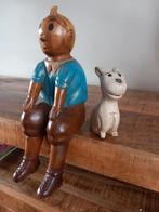 Kuifje met Bobbie/ Tintin avec Milou, Antiek en Kunst, Ophalen of Verzenden