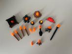 Diverse vuur onderdelen fakkel kampvuur vlam, Kinderen en Baby's, Speelgoed | Playmobil, Ophalen of Verzenden, Gebruikt, Los playmobil