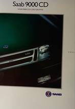 Brochure Saab 9000 CD/ CDE/ Griffin, Ophalen of Verzenden, Zo goed als nieuw, Overige merken