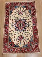 Handgeknoopt oosters tapijt kazak 123x78, Huis en Inrichting, Stoffering | Tapijten en Kleden, Info@SlatsAntiek.nl, Crème, 100 tot 150 cm