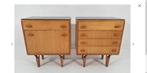 Prachtige 1960 elegante ladekastjes, neerzetten&genieten, Gebruikt, Verzenden, 55 tot 70 cm, 45 tot 65 cm