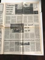 Nieuwjaars Heil-en Zegenwensch 30-12-1976 Stad Leyden., Ophalen of Verzenden, 1960 tot 1980, Krant