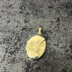 14k gouden kettinghanger medallion hanger, Ophalen of Verzenden, Nieuw, Goud, Kruis of Symbool
