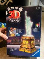 Ravensburger 3D puzzel vrijheidsbeeld, Ophalen of Verzenden, Zo goed als nieuw
