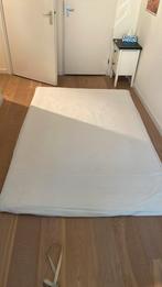 Futon met hoes 155x225x3 cm, Ophalen, Gebruikt, Tweepersoons, Matras