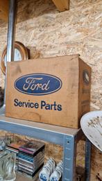 Ford motor olie blikken doos, Overige merken, Ophalen of Verzenden, Zo goed als nieuw