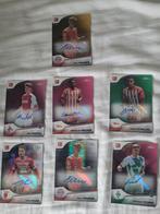 7x topps Chrome bundesliga 22/23 autograph genummerd, Hobby en Vrije tijd, Stickers en Plaatjes, Verzenden, Zo goed als nieuw