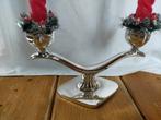 Verzilverde kandelaar, Lutz & Weiss, design kandelaar., Antiek en Kunst, Ophalen of Verzenden