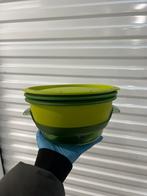 Tupperware micro gourmet - Groen, Huis en Inrichting, Keuken | Tupperware, Ophalen of Verzenden, Zo goed als nieuw, Groen, Bak of Kom