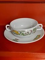 Soepkom-en-schotel (Mosa), Gebruikt, Overige typen, Ophalen of Verzenden, Overige stijlen