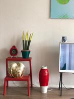 Red white vase hella jongerius, Aardewerk of Porselein, Ophalen of Verzenden, Zo goed als nieuw, Minder dan 50 cm