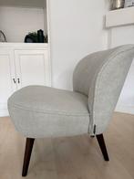 Fauteuil Sara Teddy Off White – Vlekvrij, Huis en Inrichting, Ophalen, Wit, Zo goed als nieuw, Eén