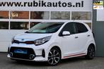 Kia Picanto 1.0 T-GDi 100 PK GT-Line 5p|2021|16.393, Auto's, Voorwielaandrijving, Gebruikt, 100 pk, Wit