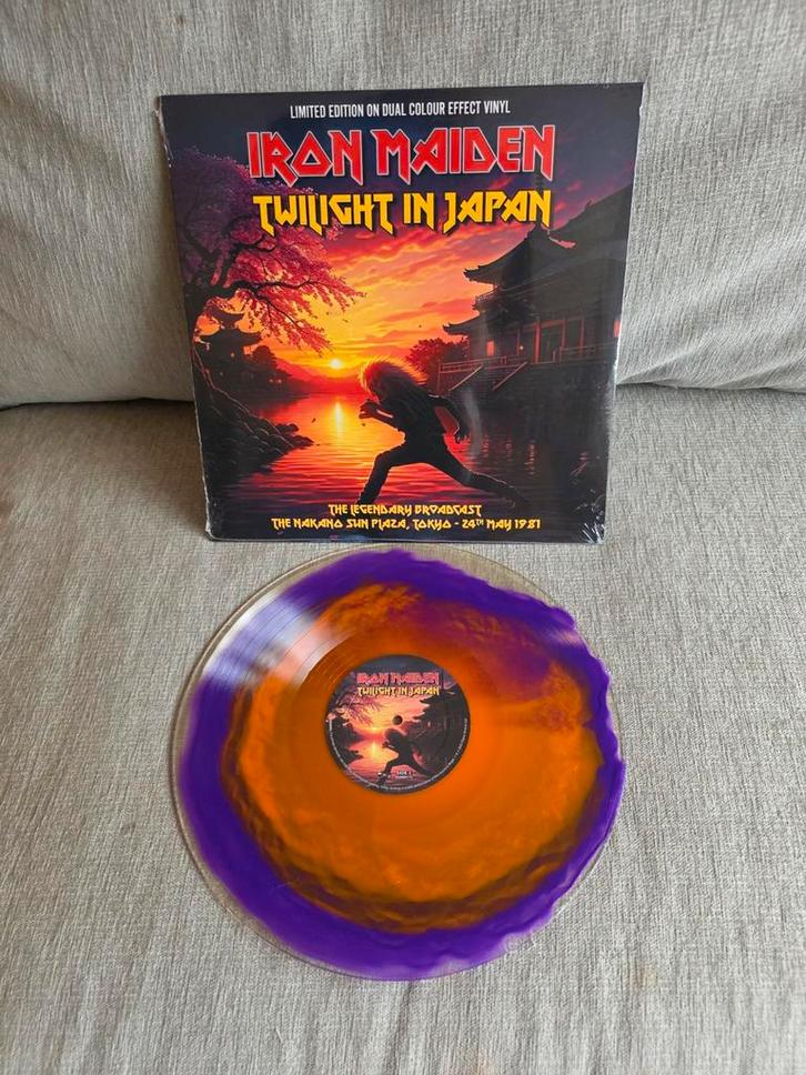 Iron Maiden - Twilight In Japan Limited Edition, Cd's en Dvd's, Vinyl | Hardrock en Metal, Zo goed als nieuw, Ophalen of Verzenden