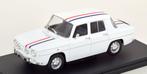 Jsn Whitebox 1:24 Renault 8 Gordini wit, Hobby en Vrije tijd, Modelauto's | 1:24, Ophalen of Verzenden