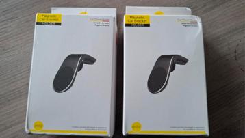 2x Magnetische Telefoonhouder Auto - Zwart en Nieuw! beschikbaar voor biedingen