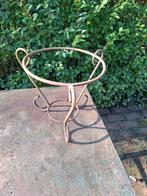 Ijzeren bloempot houder, Minder dan 30 cm, Minder dan 60 cm, Rond, Ophalen of Verzenden