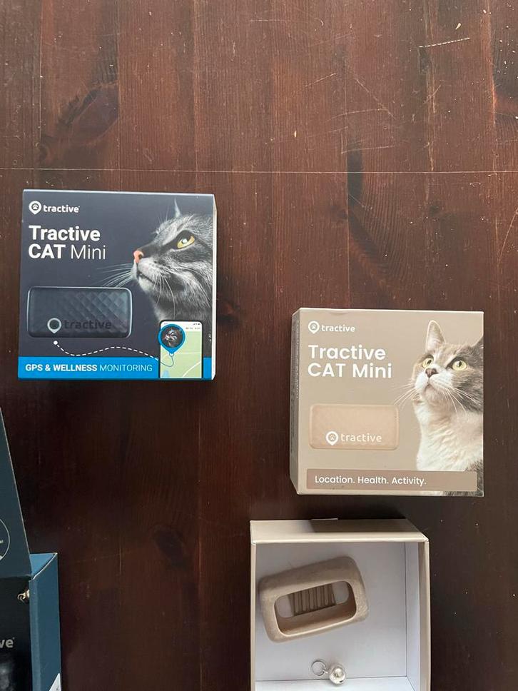 2x Tractive GPS mini, Dieren en Toebehoren, Katten-accessoires, Gebruikt, Ophalen of Verzenden