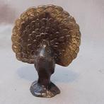 Bronzen beeld, Pauw, Antiek en Kunst, Ophalen of Verzenden