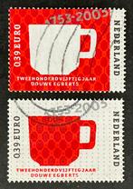 250 jaar Douwe Egberts 2003 koffiegeur 2192/2193 -4, Postzegels en Munten, Postzegels | Nederland, Ophalen of Verzenden, Na 1940