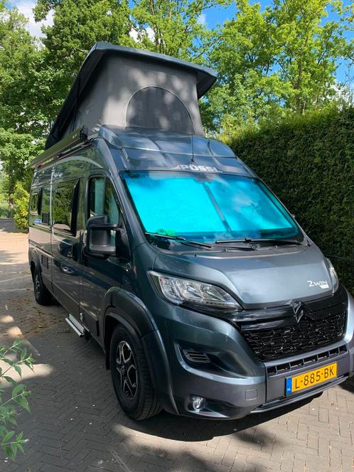 Buscamper Possl 2Win 4 persoons hefslaapdak, Caravans en Kamperen, Campers, Particulier, tot en met 4, Buscamper of Camperbus