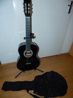 Classical Spanish guitar StaggC542BK-tuner,holder,footer,bag, Ophalen, Gebruikt, Klassieke of Spaanse gitaar, Met koffer