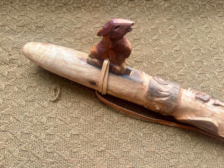 Native American Stijl fluit 444Hz & Bansuri in G, Muziek en Instrumenten, Blaasinstrumenten | Overige, Zo goed als nieuw, Houtblazer
