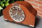 Art Deco tafelklok- schouwpendule met bimbam slagwerk (8Dgs), Ophalen of Verzenden