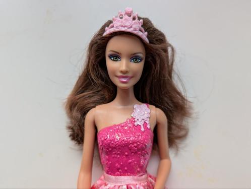 Barbie Dreamtopia prinsessenpop met een roze jurk van Mattel, Kinderen en Baby's, Speelgoed | Poppen, Zo goed als nieuw, Barbie