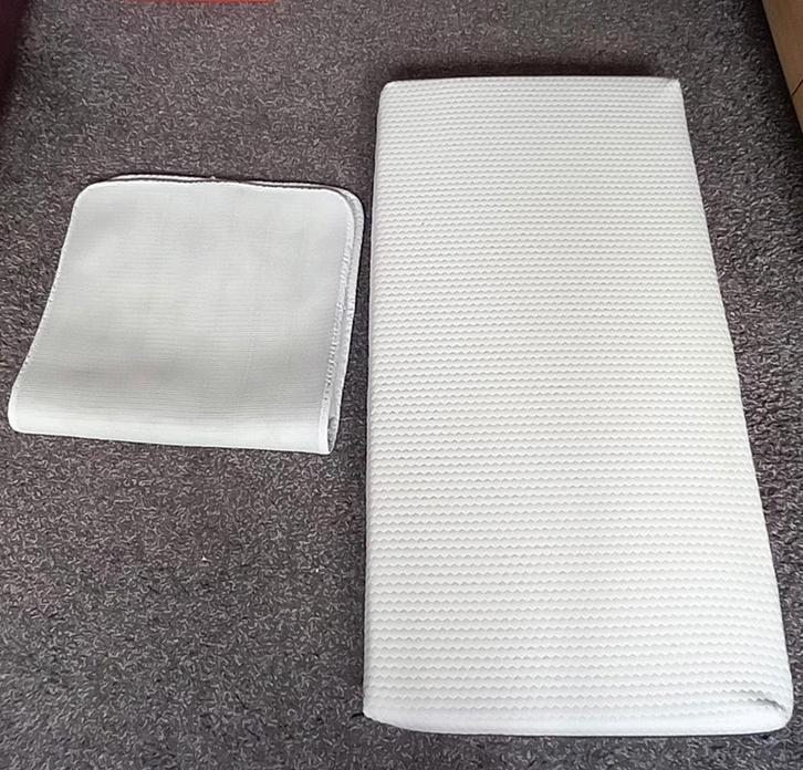 Aerosleep evolution matras 60x120cm + matrasbeschermer, Kinderen en Baby's, Kinderkamer | Bedden, Gebruikt, Minder dan 140 cm