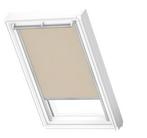 Velux lichtdoorlatend rolgordijn, Ophalen, Beige, 50 tot 100 cm, Zo goed als nieuw