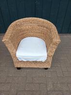 Rotan fauteuil, Ophalen of Verzenden, 75 tot 100 cm, Eenpersoons, Minder dan 150 cm